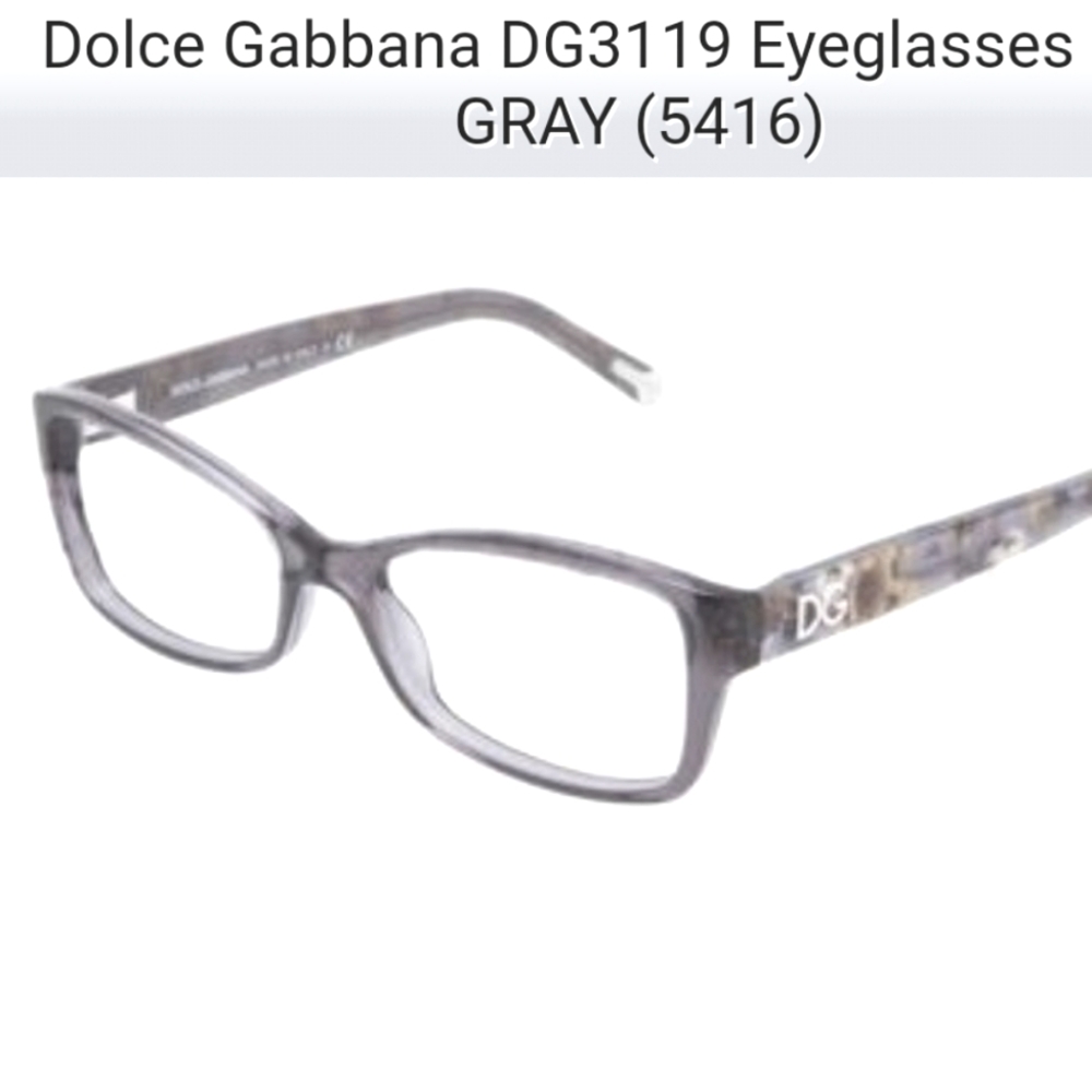 Dolce and Gabbana eye glasses Frames